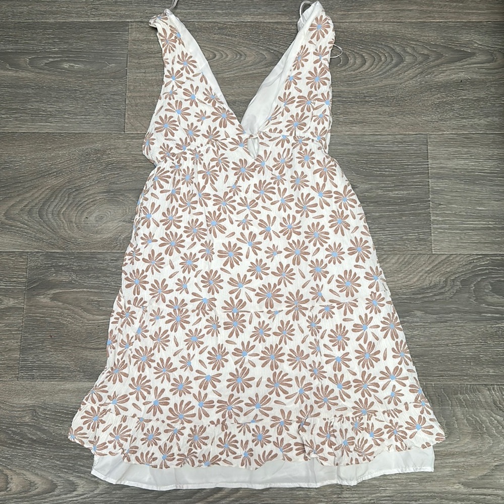 Floral Mini- Dress